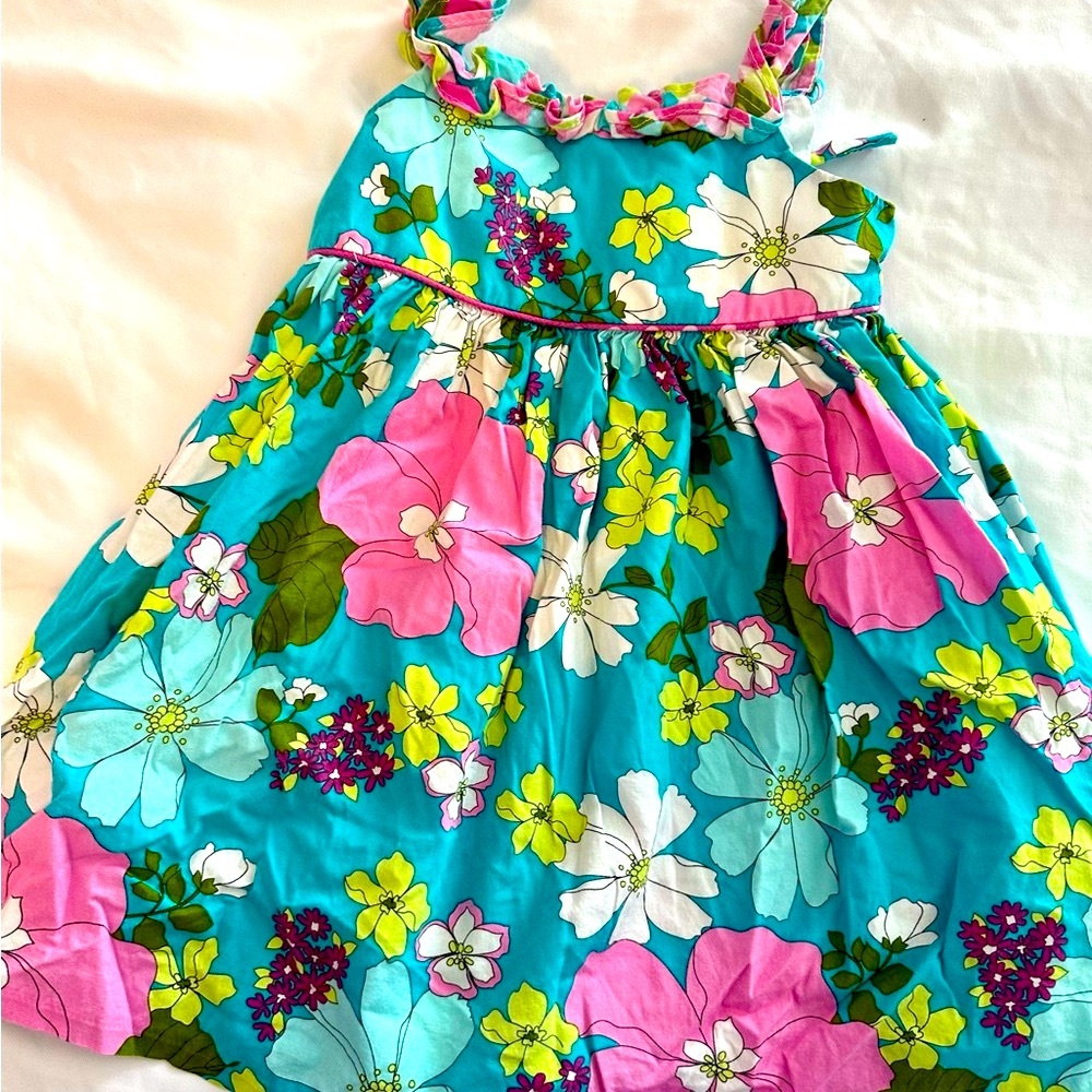 2T floral dress